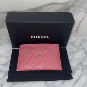 Chanel card case